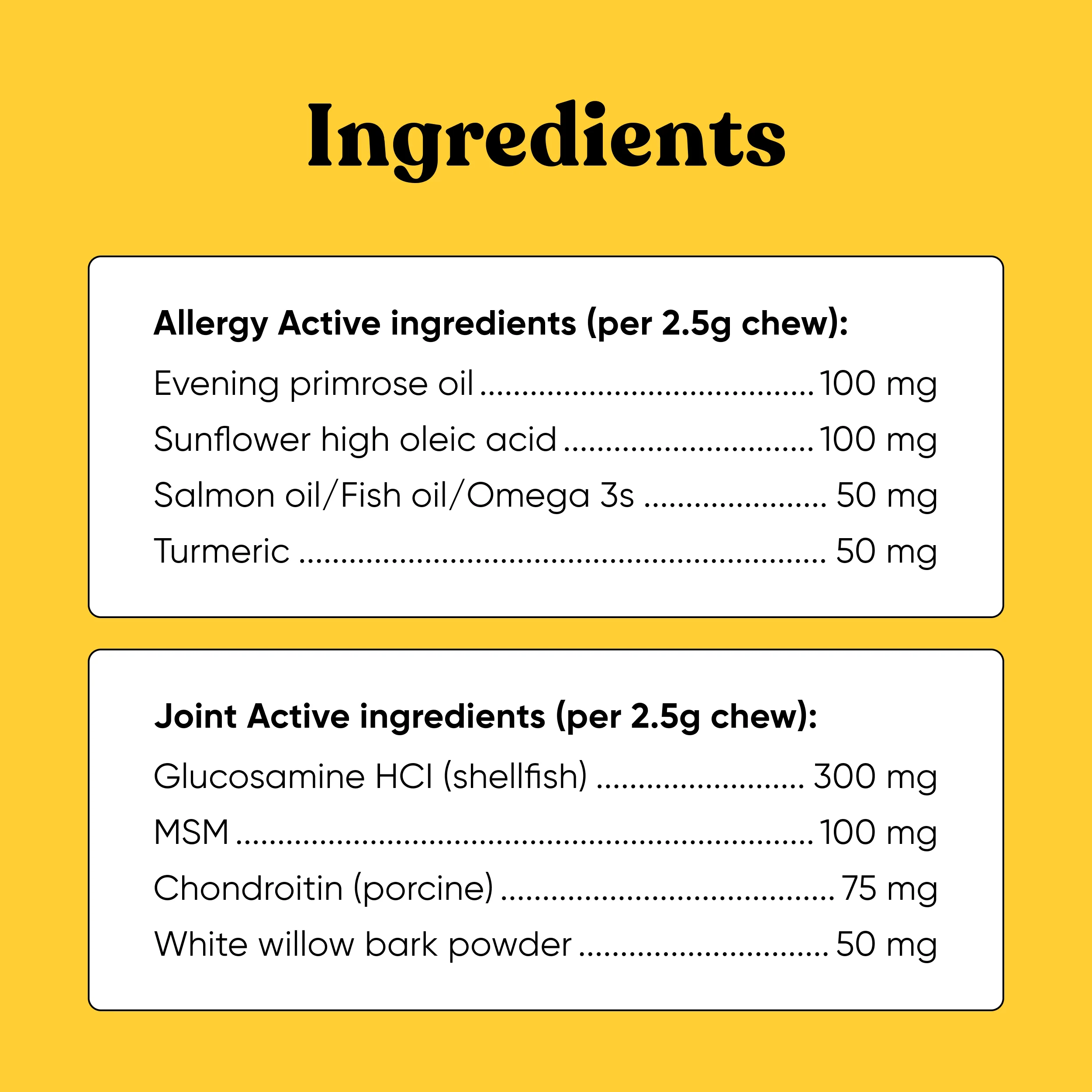 Allergy and Joint Supplement Bundle - Image 2